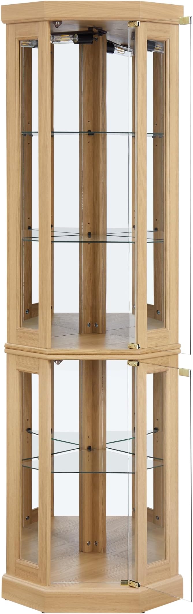 Glass Corner Display Cabinet - Image 9