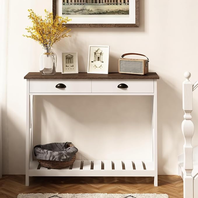 ChooChoo Farmhouse Console Table - Image 6