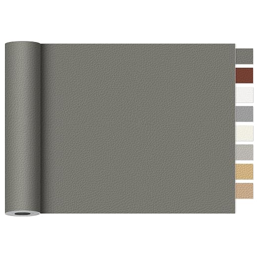 Leather Repair Tape, 16 x 30 Inches Self Adhesive Leather Repair Patch，Leather by Unknown
