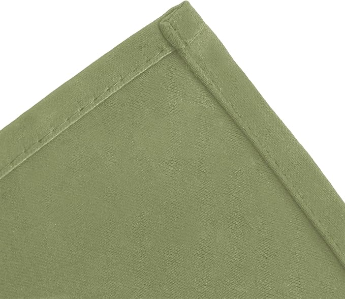 Sage Green Thermal Blackout Curtains/52 x 72 Inch/Set of 2 Panels Room - Image 7