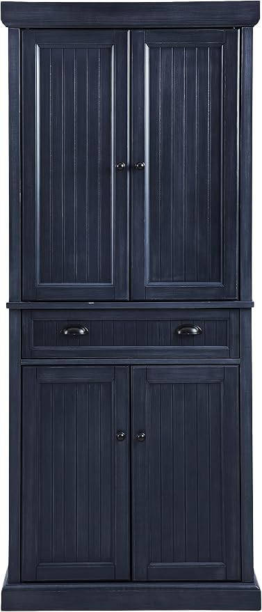 Crosley Furniture Seaside Coastal Pantry Storage Cabinet - Image 4