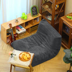 N&V Fireside Floor Sofa- Mid-Century Modern Armless Lounge Chair - Image 4