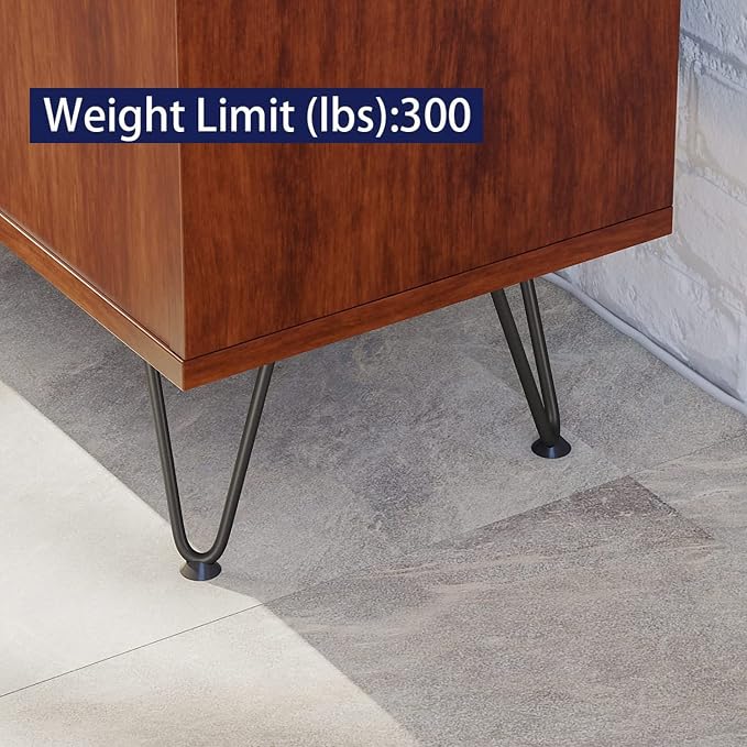 SMARTSTANDARD 7 Inch Heavy Duty Hairpin Furniture Legs, Metal Home DIY Projects - Image 7