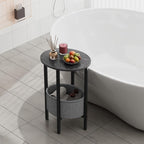 Vagusicc Round Side Table End Table - Image 4