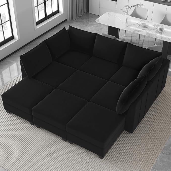 Belffin Modular Sectional Sofa Bed - Image 8