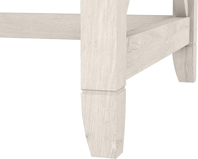 Bush Home Key West 48W Writing Desk in Linen White Oak - Image 6