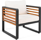 4-Pieces Outdoor Patio Sectional Sofa Set - Image 9