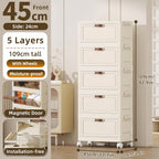 5-Tier Foldable Storage Cabinet - Image 2