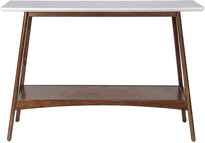Madison Park Parker Console Tables-Solid Wood, Two-Tone Finish - Image 4