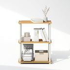 Furinno Turn-N-Tube Book Shelf, 3-Tier Bookshelf, Bookcase - Image 6
