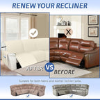 Arfntevss Recliner Sectional Couch Covers 1OO% Waterproof L Shape Sofa Cover - Image 6