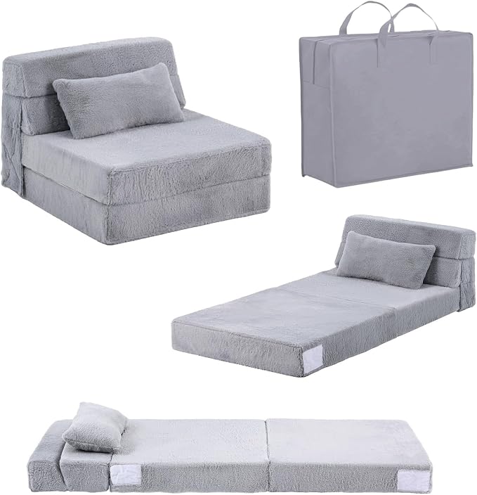 Tiita Convertible Folding Kids Sofa Bed by TiitaHome