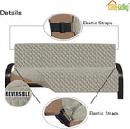 Easy-Going Reversible Couch Cover, Large Futon Sofa, Water Resistant Furniture - Image 3