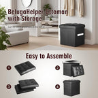 Storage Ottoman Foot Rest Stool - Image 6