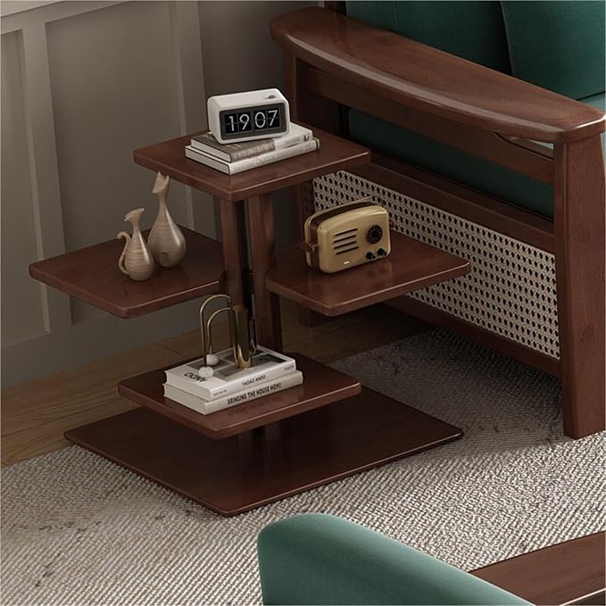 Scandinavian Solid Wood End Table - Image 2