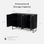 EYYTHUNG Fluted Storage Cabinet - Image 2