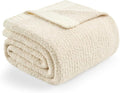 Snuggle Sac Buttery Ivory Bedding Blanket Twin Size 60x80, Super Soft Warm Cozy by SnuggleSac