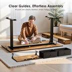 OffiGo U Shaped Electric Standing Desk - Image 8