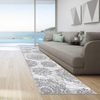 HEBE Hallway Runner Rug 2'8''x12', Washable Non Slip Kitchen Rug Runner | Soft - Image 7