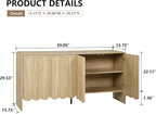ORRD Sideboard Buffet Cabinet, Accent Storage Cabinets - Image 2