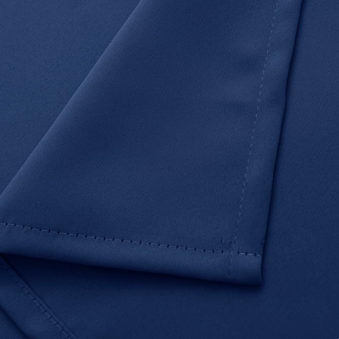 RV Blackout Curtains for Bedroom, 52 x 36 Inches Long Navy 2 Panels | Thermal - Image 6