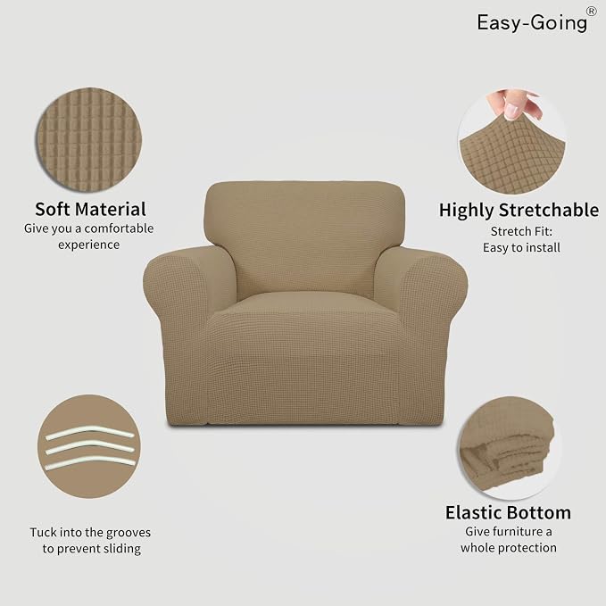 Easy-Going Stretch Chair Slipcover - Image 3