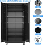 SUXXAN Heavy Duty Metal Storage Cabinet - Image 4