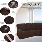 100% Waterproof Sectional Recliner Couch Covers - Image 5