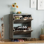 Shoe Cabinet Storage, Modern Freestanding Organizer - Image 6