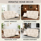 5-Piece Recliner Sofa Covers, Stretch Geometric Strokes Jacquard Recliner Sofa - Image 7