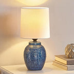 EJIAXIN Small Bedside Lamps -13.75" Farmhouse Table Lamps by WelcometoEJIAXIN