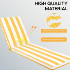 Only choice Chaise Lounge Cushions Outdoor, Fade & Water Resistant Patio Lounge - Image 5