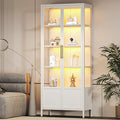 5-Tier Glass Display Cabinet by WOOWDEPOTBetterYourLife