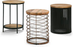 SIMPLIHOME Demy Metal and Wood Accent Table - Image 11