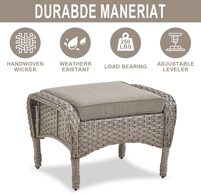 Belord 8 Piece Patio Furniture Set - Image 7