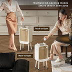 MRBIN Stainless Steel Motion Sensor Trash Can Bathroom - Image 2