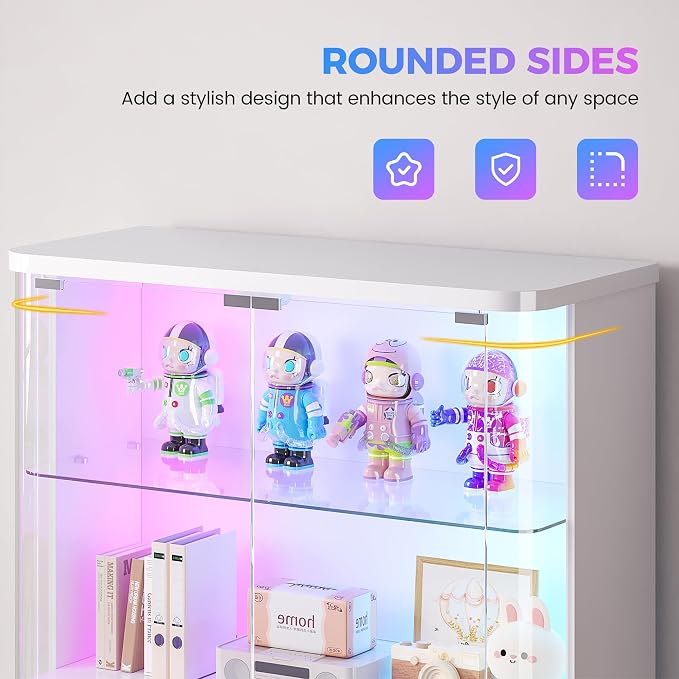 71" Tall RGB Display Cabinet - Image 3