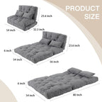 Folding Sofa Bed, Convertible Sleeper Chair - Image 2