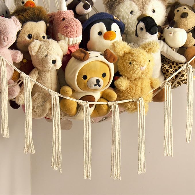 mirolam Stuffed Animal Storage Hammock Net - Image 4