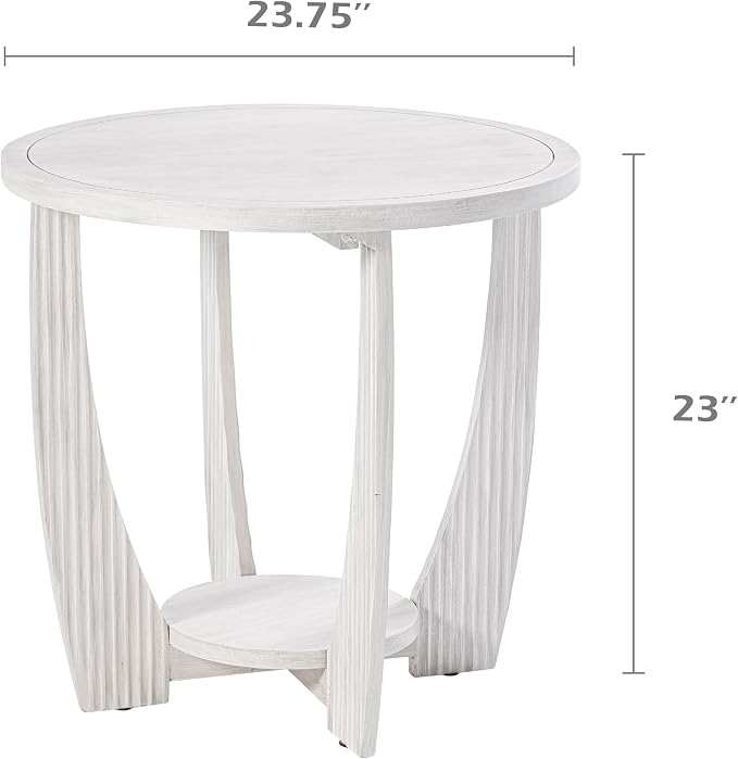 COZAYH Rustic Farmhouse end Table X 2P - Image 3