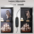 Kelueo 63" H Display Cabinet - Image 4
