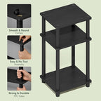 Furinno Turn-N-Tube Side Table, 3-Tier End Table - Image 5