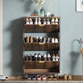 Shoe Cabinet Storage, Modern Freestanding Organizer by QIVOMIX