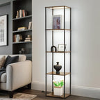Tall Display Shelf with Lights, Dimmable LED Display Cases - Image 9