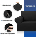 Stretch Couch Covers for Sofa, 3 Cushion Couch Slipcover, Elastic Bottom for - Image 6