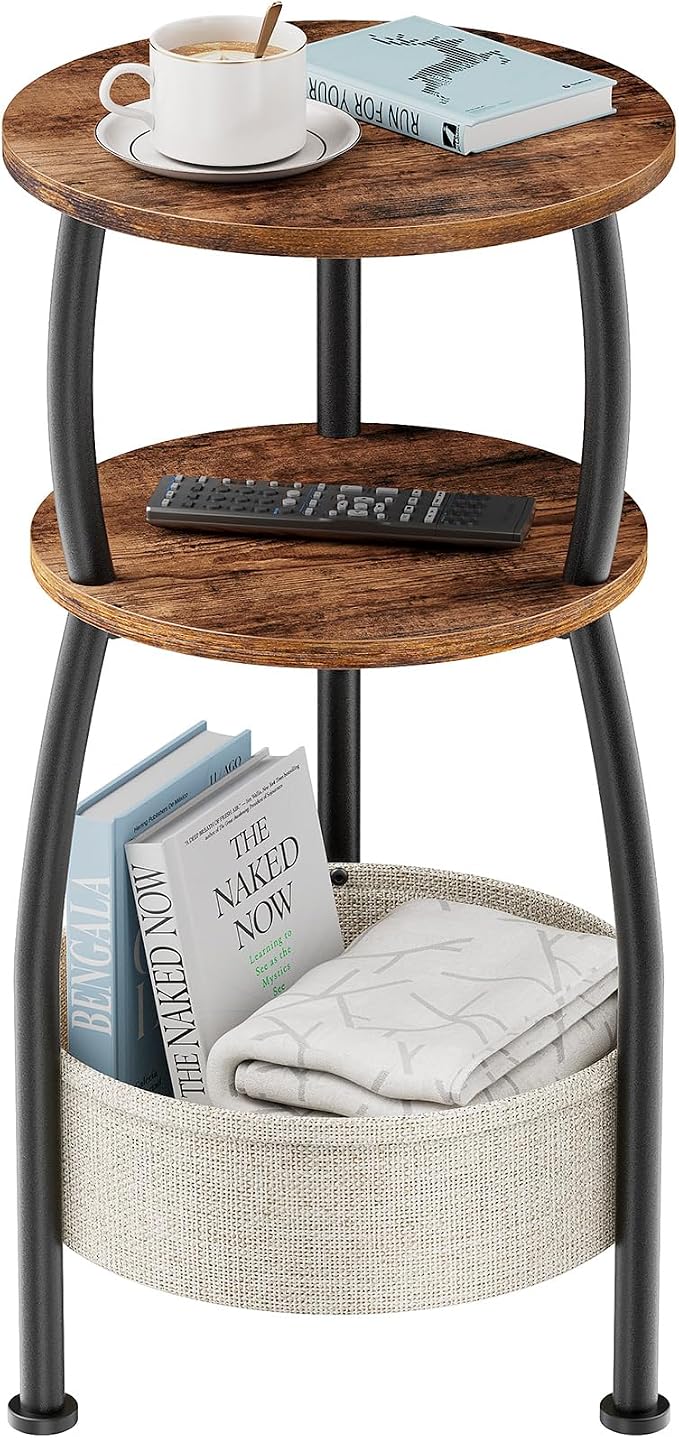 Round Side Table for Small Spaces - Image 9
