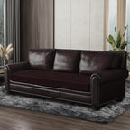 ANARACHON Leather Look Couch Cushion Covers Sofa Seat Slipcovers Sets Couches - Image 2