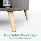 8-Cube Bookshelf 2 Tier Retro Bookcase - Image 8