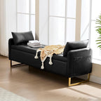 65" End of Bed Storage Bench, Modern Storage Benches - Image 8