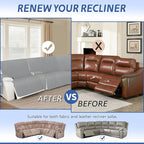 Arfntevss Recliner Sectional Couch Covers 1OO% Waterproof L Shape Sofa Cover - Image 6